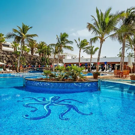 Hébergement de vacances Blue Volcano-pool, Gym And Activities In Sport Center Fariones Included Puerto del Carmen (Lanzarote)